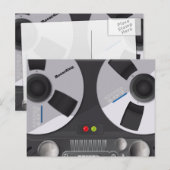 Cassetterecorder Briefkaart (Voorkant / Achterkant)