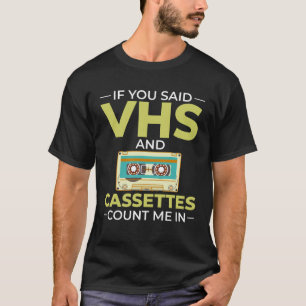 Cassetterecorder Muziekspeler Mix Audio Verzamel T-shirt