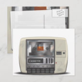 Cassettered Briefkaart (Voorkant / Achterkant)