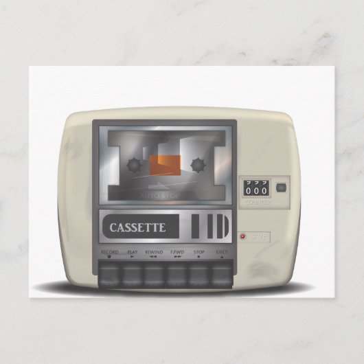 Cassettered Briefkaart (Voorkant)