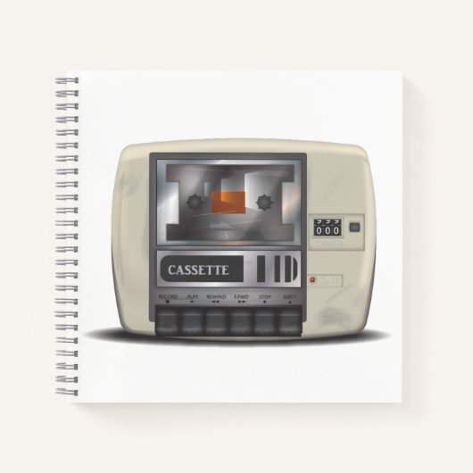 Cassettered Notitieboek (Voorkant)