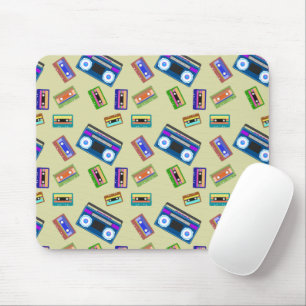 Cassettes Banden Vintage Liefhebber Retro Oude Pla Muismat