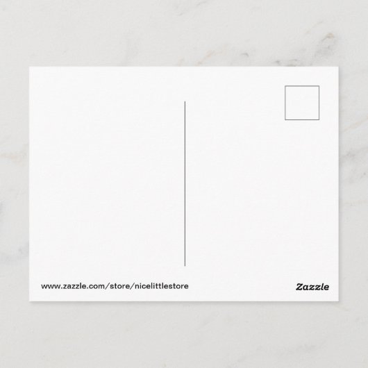 Cassettes Briefkaart (Achterkant)