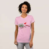 cassettes liefde t-shirt (Voorkant volledig)