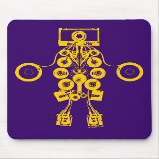 Cassettes Robot Mousepad Muismat