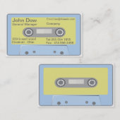 cassettes VOL1 Visitekaartje (Voorkant / Achterkant)