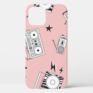  cassettespelers: retro patroon. Case-Mate iPhone case