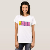 Cassi-shirt met periodieke handelsnaam t-shirt (Voorkant volledig)