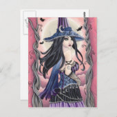 Cassia - Witch Briefkaart (Voorkant / Achterkant)
