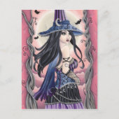 Cassia - Witch Briefkaart (Voorkant)