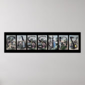 CASSIDY Alphabet Letter Name Art Poster (Voorkant)