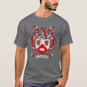 Cassidy Coat of Arms   Cassidy Familienaam Cres T-shirt