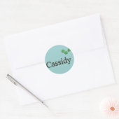 Cassidy Custom Ronde Sticker (Envelop)
