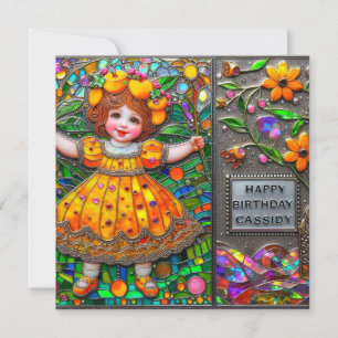 CASSIDY ~ Gelukkige verjaardag ~ Bloemen ~