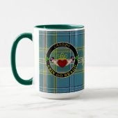 Cassidy Irish Claddagh gepersonaliseerd Mok (Links)