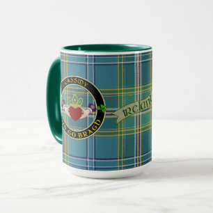 Cassidy Irish Claddagh gepersonaliseerd Mok