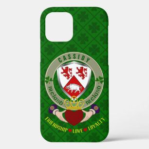 Cassidy Irish Shield & Claddagh Personalized Case-Mate iPhone Case
