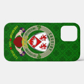 Cassidy Irish Shield & Claddagh Personalized Case-Mate iPhone Case (Achterkant (horizontaal))