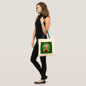 Cassidy Irish Shield & Claddagh Personalized Tote Bag (Voorkant (model))