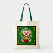 Cassidy Irish Shield & Claddagh Personalized Tote Bag (Voorkant)