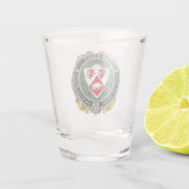 Cassidy/O-Cassidy Irish Shield Shot Glas (Achterkant)