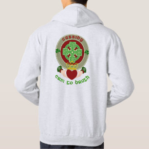 Cassidy/O'Cassidy Keltisch kruis met Claddagh Hoodie