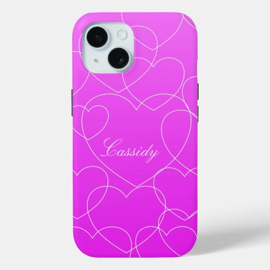 Cassidy - pas het aan met jouw naam - Case-Mate iPhone case (Achterkant)