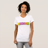 Cassidy periodiek table name shirt (Voorkant volledig)