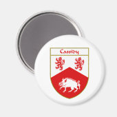 Cassidy Wapen/Familie Crest Magneet (Voorkant / Achterkant)
