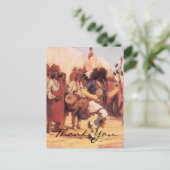 Cassidy's Buffalo Dance Briefkaart (Staand voorkant)