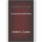 Cassidy's Goth Book Cover Sticker (Voorkant)
