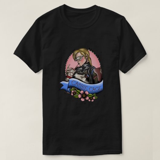 CASSIE CAGE T-SHIRT (Design voorkant)