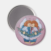 Cassie en Clarissa Twins Angel Magnet (Voorkant / Achterkant)