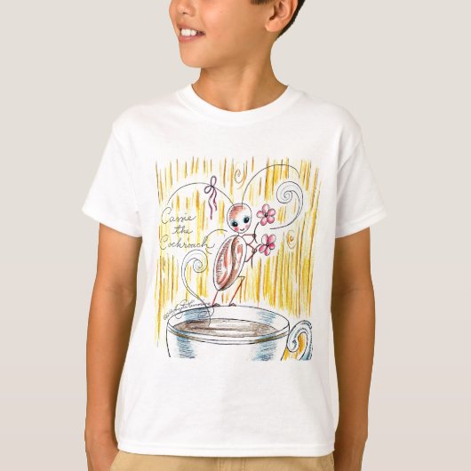Cassie The Cockroach T-shirt (Voorkant)