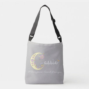 Cassienaam en betekenis monogram zak crossbody tas