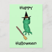 Cassie's Halloween Kikker Briefkaart (Voorkant)