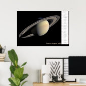 Cassini-Huygens 2006 Kalender Poster (Thuiskantoor)