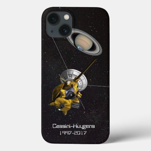 Cassini Huygens Missie naar Saturnus Case-Mate iPhone Case (Achterkant)
