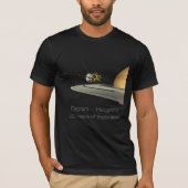 Cassini-Huygens Mission - T-shirt (Voorkant)