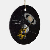 Cassini Huygens Mission to Saturn Keramisch Ornament (Rechts)
