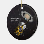 Cassini Huygens Mission to Saturn Keramisch Ornament (Links)