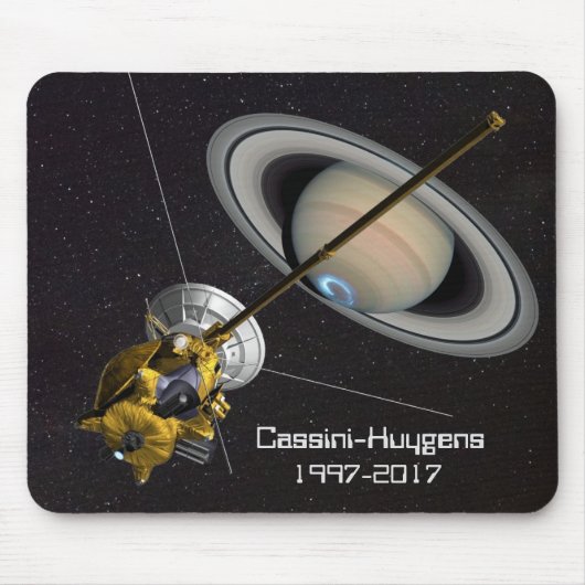 Cassini Huygens Mission to Saturn Muismat (Voorkant)