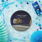 Cassini Huygens Saturn Mission Spacecraft Papieren Bordje (Feest)