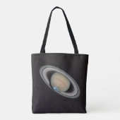 Cassini Huygens Saturn Mission Spacecraft Tote Bag (Achterkant)