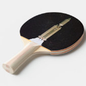 Cassini Mission Launch naar Saturn Tafeltennisbatje (Voorkant Gekanteld)