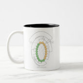 Cassini-Mok Tweekleurige Koffiemok (Links)