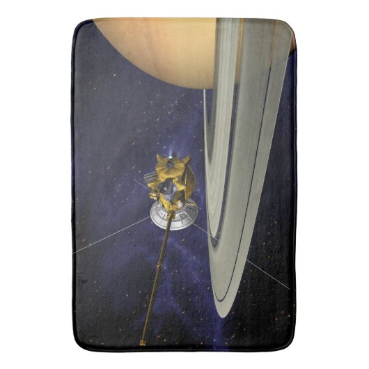 Cassini Saturn Orbit Plaatsing Badmat (Voorkant Verticaal)