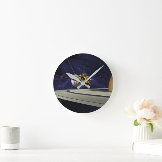 Cassini Saturn Orbit Plaatsing Ronde Klok (Huis)