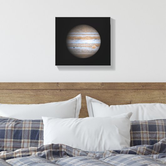 Cassini-Uitzicht van Jupiter NASA Canvas Afdruk (Insitu (Slaapkamer))