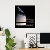 CassiniMission-Face0fBeauty-Saturn Poster (Thuiskantoor)